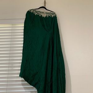 Misha Lakhani designer asymmetrical kaftan, worn once.